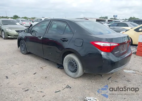2015 Toyota Corolla L z USA, uszkodzony, nr VIN 5YFBURHE7FP205251